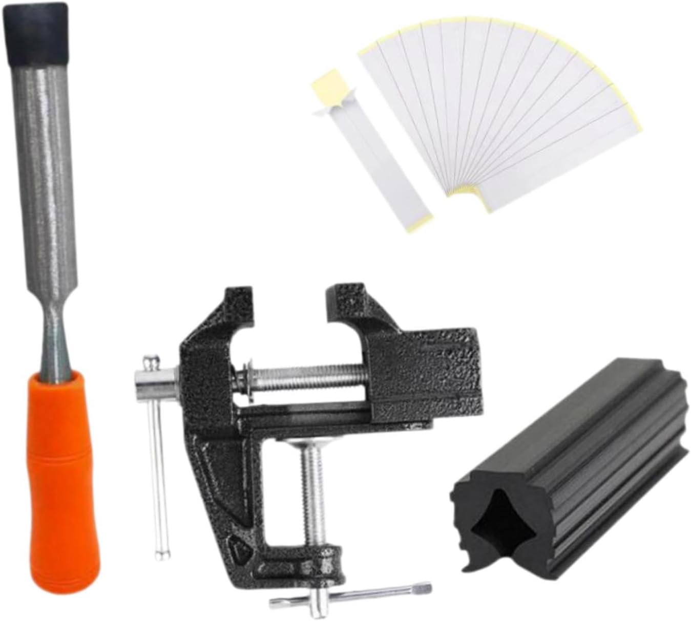 Golf Grip Kit for Regripping Golf Club with Vice Table Vise Shaft Protector Rubber Vise Clamp