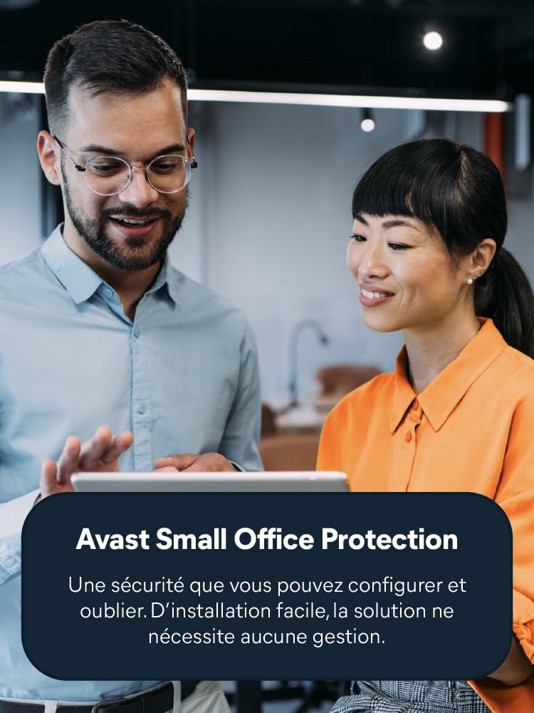 Avast Small Office Protection | 10 appareil | 1 Usager | 12 Mois | Code d'activation - envoi par email