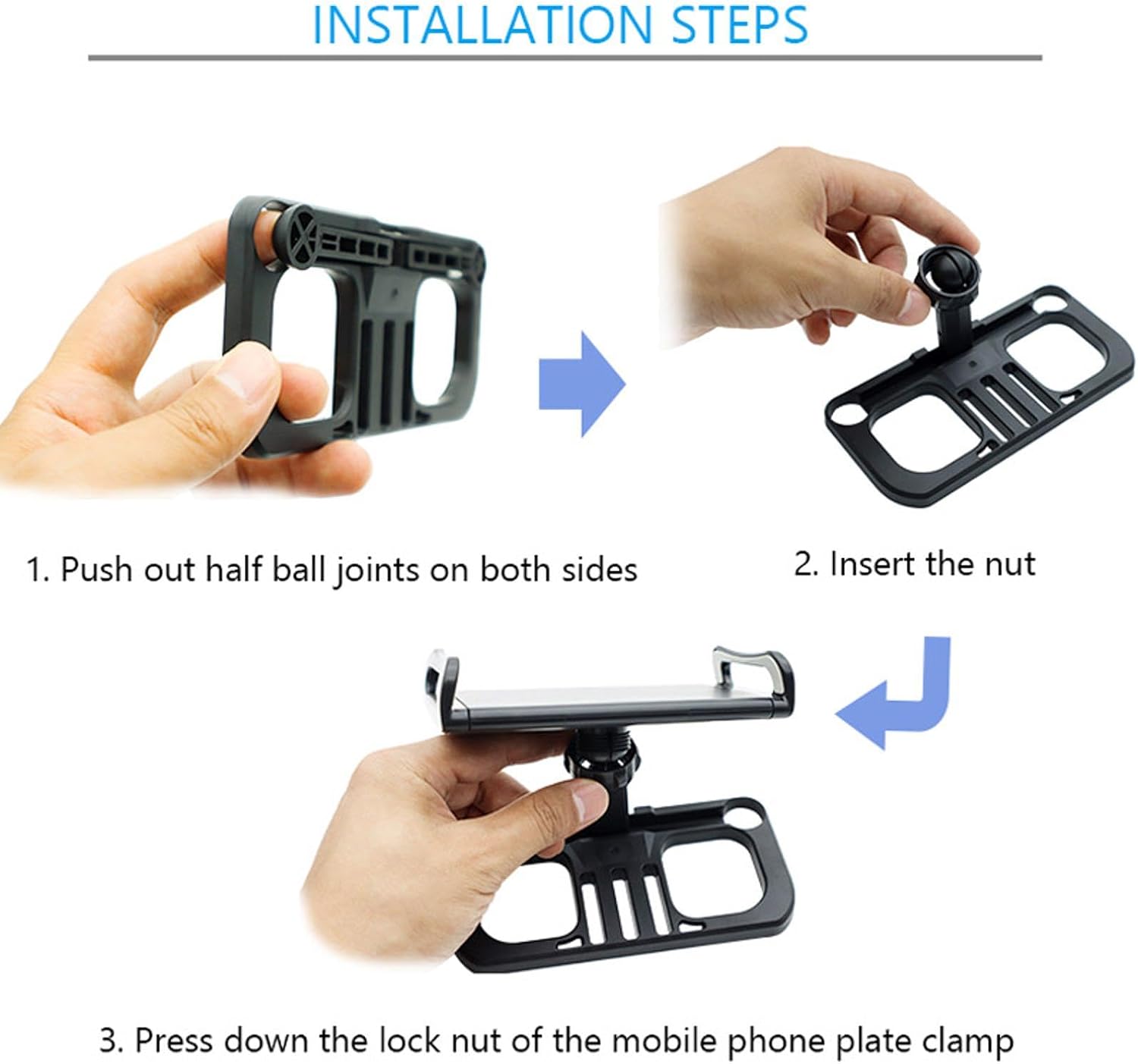 Remote Controller Phone Tablet Mount Holder 360° Rotation Suitabel for FIMI X8SE 2020 Drone Supplies US