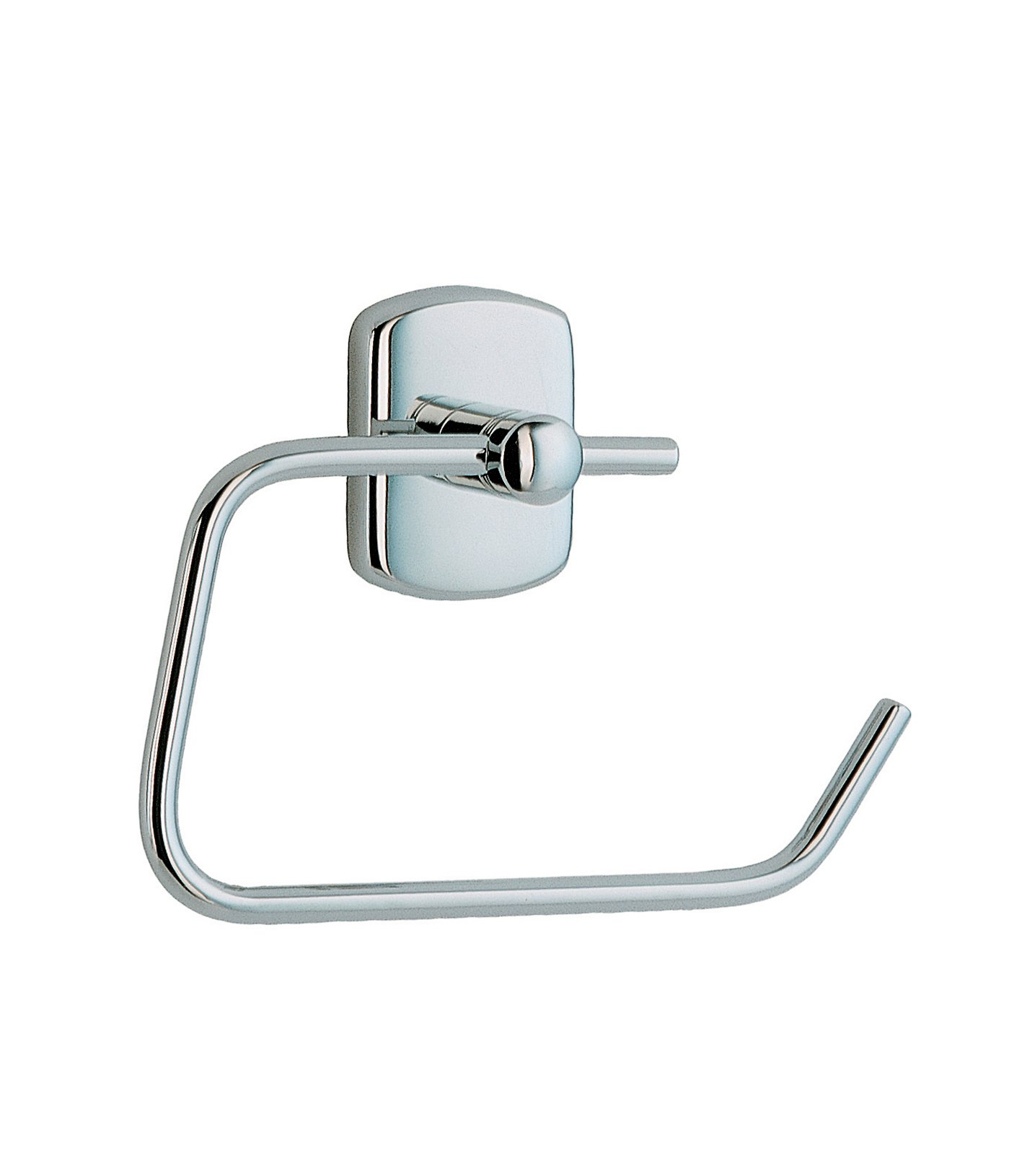 Cabin Metal Wall Mounted Toilet Roll Holder Finish: Polished Chrome