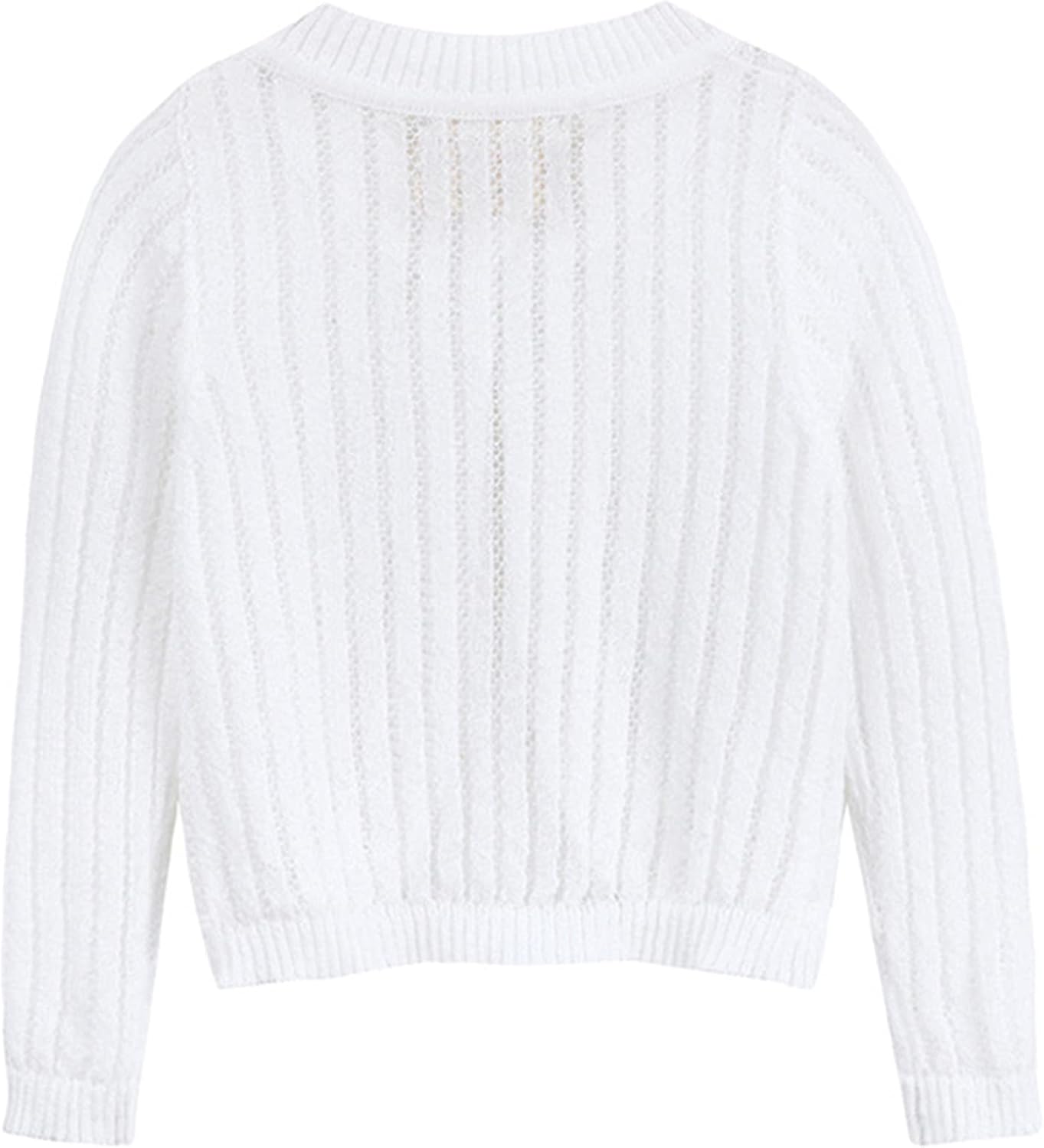 Baby Kids Girls Knit Cardigan Sweaters Long Sleeves Bolero Shrug for Baptism Christening Dress Gown