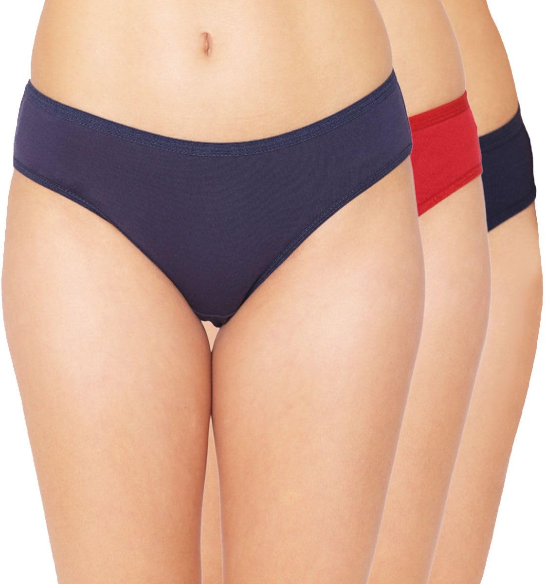 nitro skill Women Hipsters Panties 100% Super Soft Cotton Hipster Ladies Plain Bright Panty/Innerwear Soft Panties Underwear Combo Pack 3 (Multicolor)-picture-43
