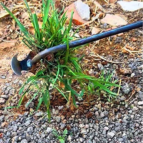 Riyune 2023 New Weeding Artifact Uprooting Weeding Tool,High Manganese Steel Forged Weed Puller,Multi-Tine Weed Eater (A) #TOP1