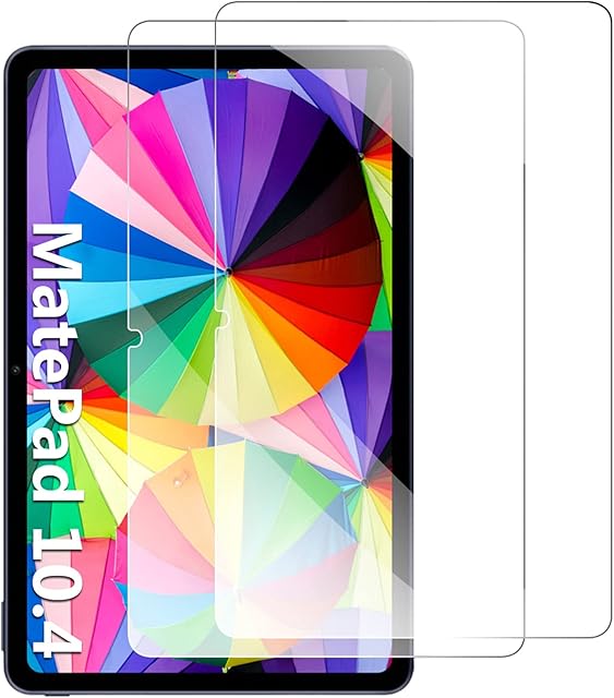 [2 Pack] KATUMO Screen Protector for Huawei MatePad 10.4" Tempered Glass Film Protective Screen for MatePad BAH3-AL00/BAH3-W09