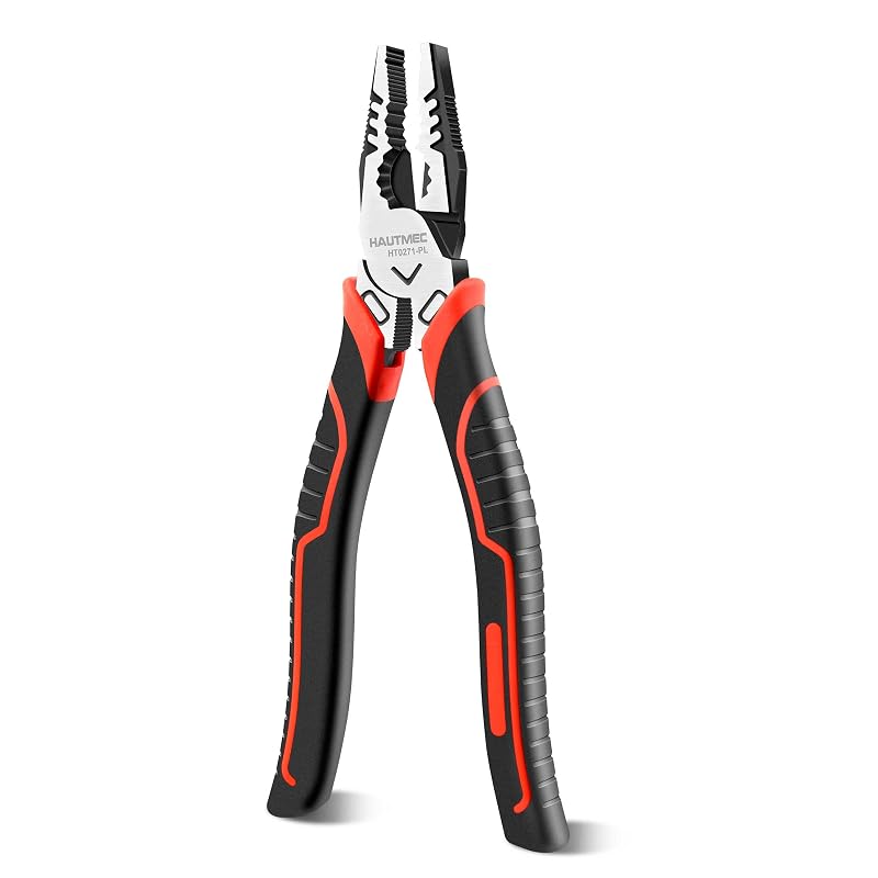 Alicate universal de alta alavancagem HAUTMEC 22,9 cm HT0271-PL