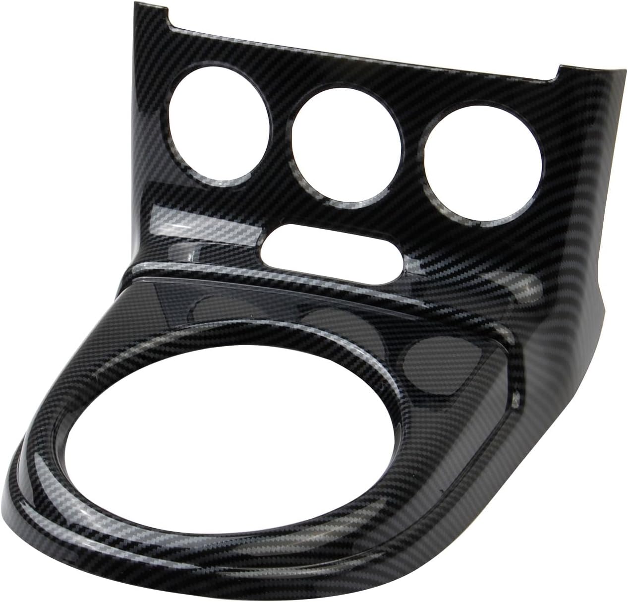 Carbon Fiber Style Manual Transmission Gear Shfit AC Knob Panel Cover Trim Accessories for 2006-2009 Nissan 350Z