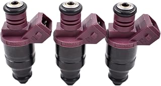 3Pcs Fuel Injectors Replacement for John Deere 825i Gator 3 Cylinder 5WY2404A MIA11720