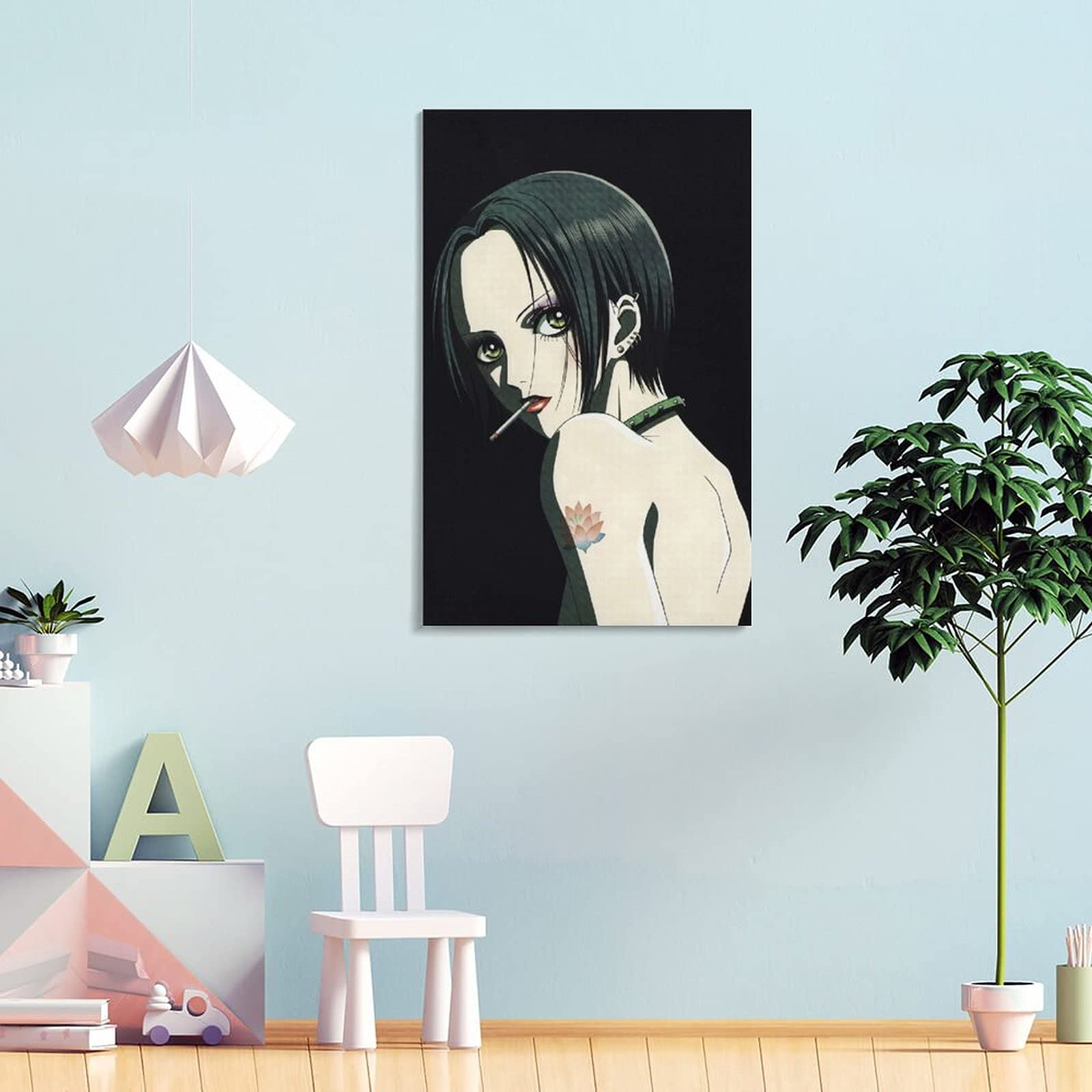 Amazon｜NANA大崎ナナアニメキャンバス絵画アートポスター寝室リビング