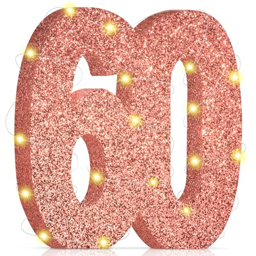 Décorations de 60e anniversaire pour femmes pour sublimer une table sans effort