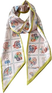 Livrerpiシルクフィーリングヘッドスカーフファッションサテンヘアスカーフスクエアロングスカーフ女性用ギフト