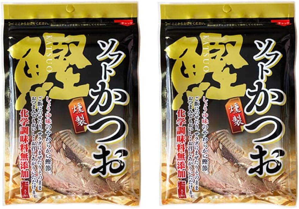 Amazon.co.jp: 高知 鰹 燻製 浜吉ヤ【ソフトかつお 燻製 30g 2袋
