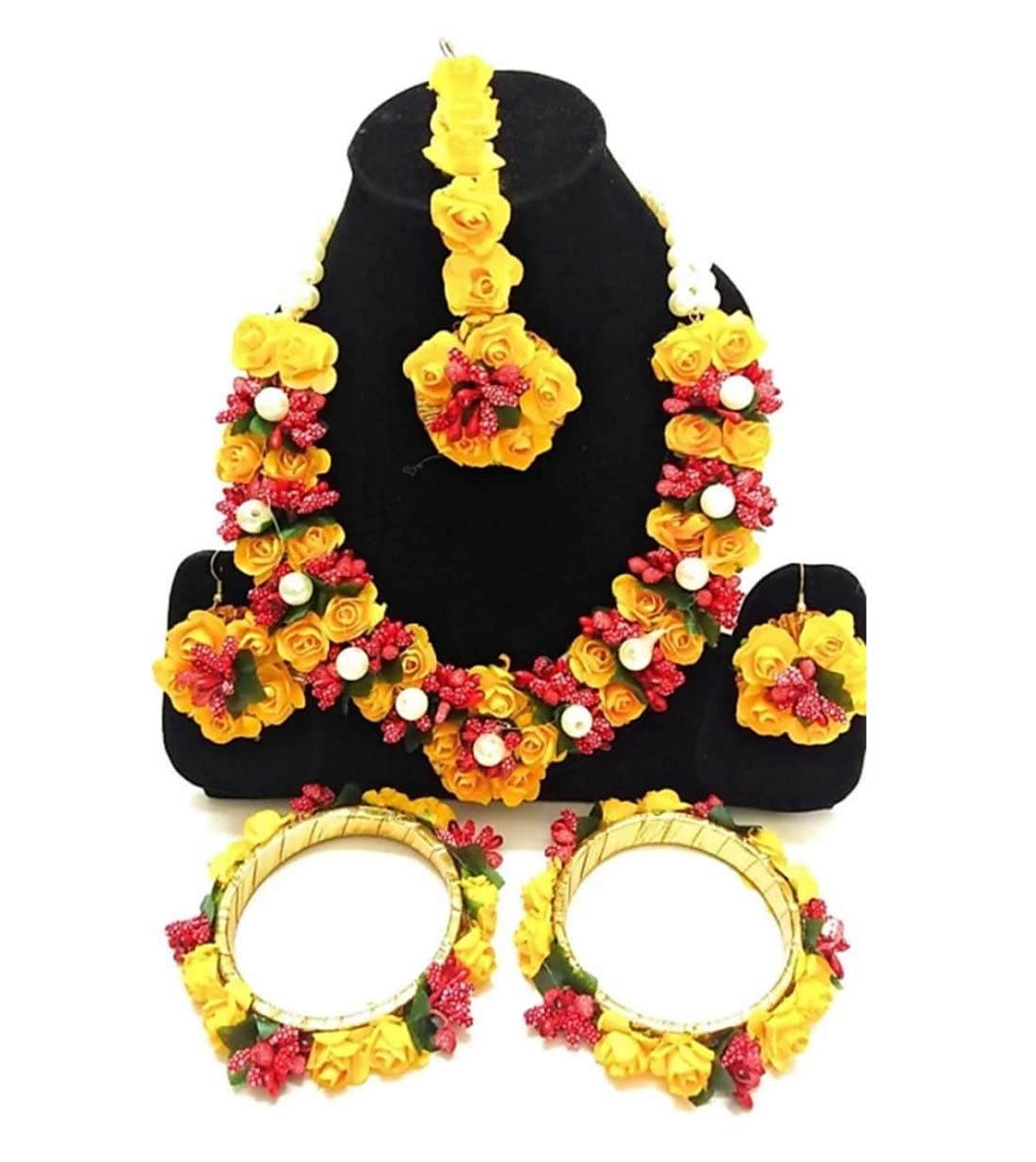 Womens Plastic Flower Set (Yellow) (B08K34Z6CG) Amazon Price History, Amazon Price Tracker
