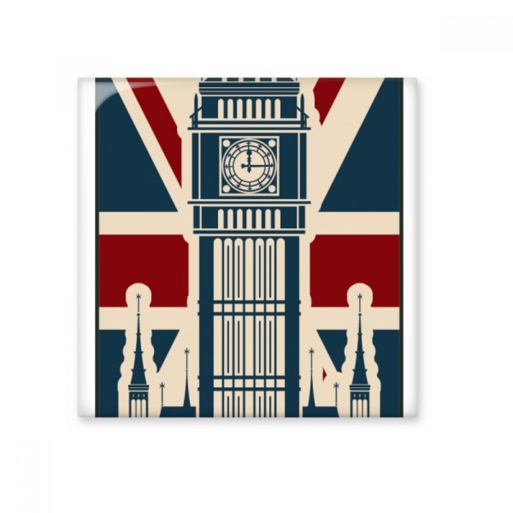 Carreau de céramique Big Ben et Union Jack pour mur de cuisine et salle de bain