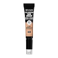 Vista 26 de Revlon ColorStay Skin Awaken Corrector 5 en 1, ligero, cremoso maquillaje facial duradero con cafeína y vitamina C, para imperfecciones, ojeras