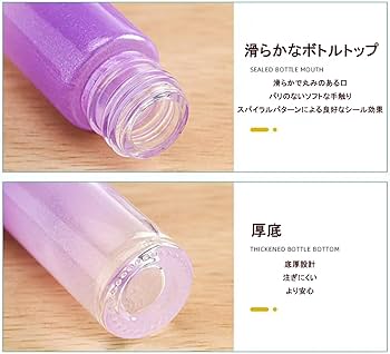 Amazon.co.jp: ロールオンボトル 4本セット 10ml アロマ保存容器 香水