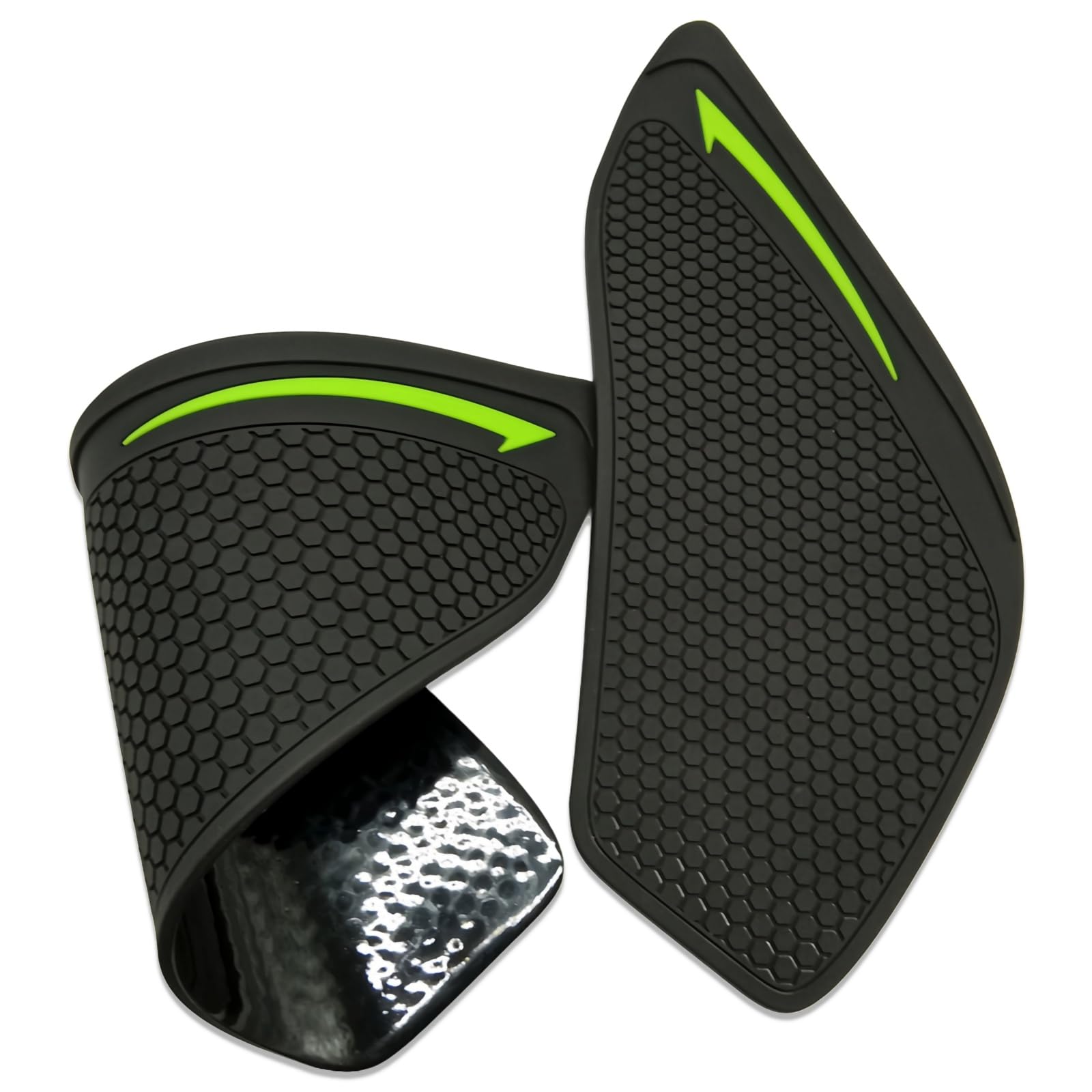 Paraserbatoio per Kawasaki Ninja ZX-6R (ZX636-J) 2024 2025 2019-2023 ZX6R Protezione laterale del serbatoio del carburante Adesivo Cap Decal Tank Grip Ginocchiere Accessori Parti Antiscivolo