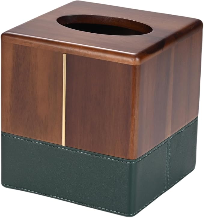 Acacia Tissue Box Cover