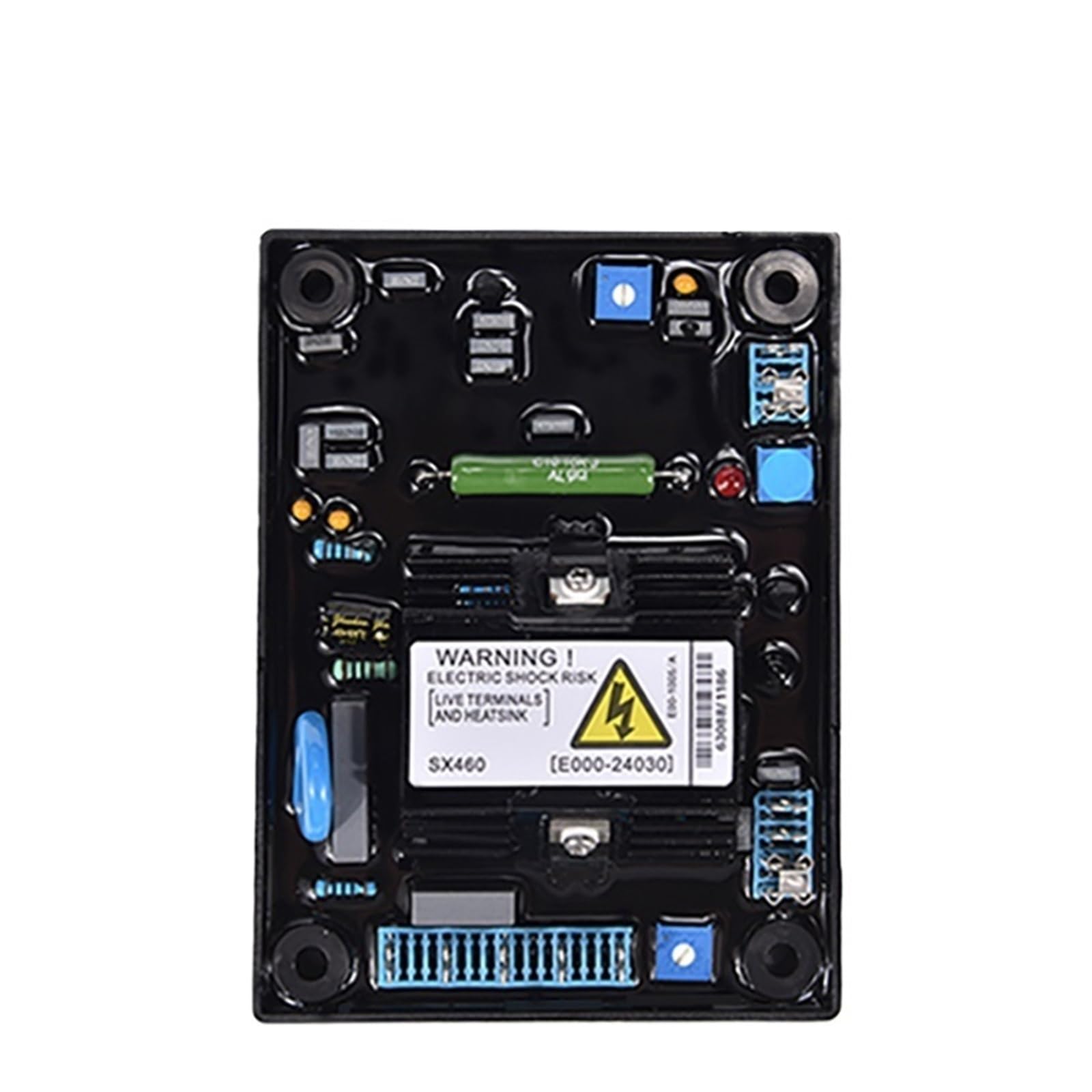 CSKWLLNBC 1pcs SX460 AVR Generator Automatic Voltage Regulator Stabilizer Diesel Electric Engine Control Board(SX460 Fiveplugs)