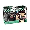 Funko Pop! & Tee: Demon Slayer - Tanjiro - (BL) - S - Small - (S) - T-Shirt - Clothes With Collectable Vinyl Figure - Gift Idea - Toys and Short Sleeve Top for Adults Unisex Men and Women #1