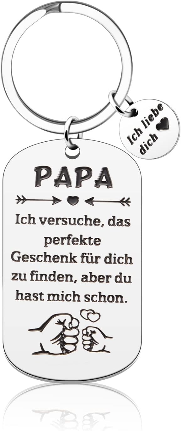 Schlüsselanhänger Bester Papa #Schlüsselanhänger #Anhänger #Gesche… | Vatertagsgeschenk Basteln