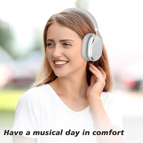 Miniatura 4 de Srhythm NiceComfort 95 Auriculares híbridos con cancelación de ruido, auriculares Bluetooth inalámbricos con modo de transparencia, sonido HD