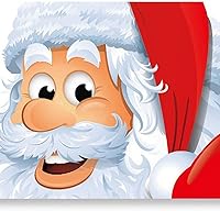 Vista 2 de Calcomanías Estáticas para Ventanas de Navidad que se Adhieren, Papá Noel, Muñeco de Nieve, Ciervo, Copo de Nieve, Vinilo Removible, Árbol