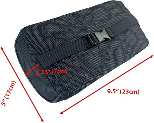 Miniatura 2 de W-POWER Q1-TECH, 2 piezas JDM Bride Recaro Racing Gradation para asiento de coche, reposacabezas de cuello, almohada de tela para asiento de cubo