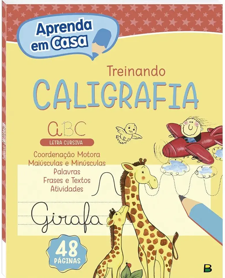 Aprenda em casa Treinando: Caligrafia