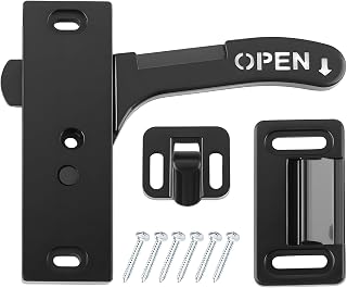 RV Screen Door Latch Right Hand Handle Kit for Passenger Side, Camper Screen Door Latch Replacement for Travel, Trailer, Motorhome, RV Camper