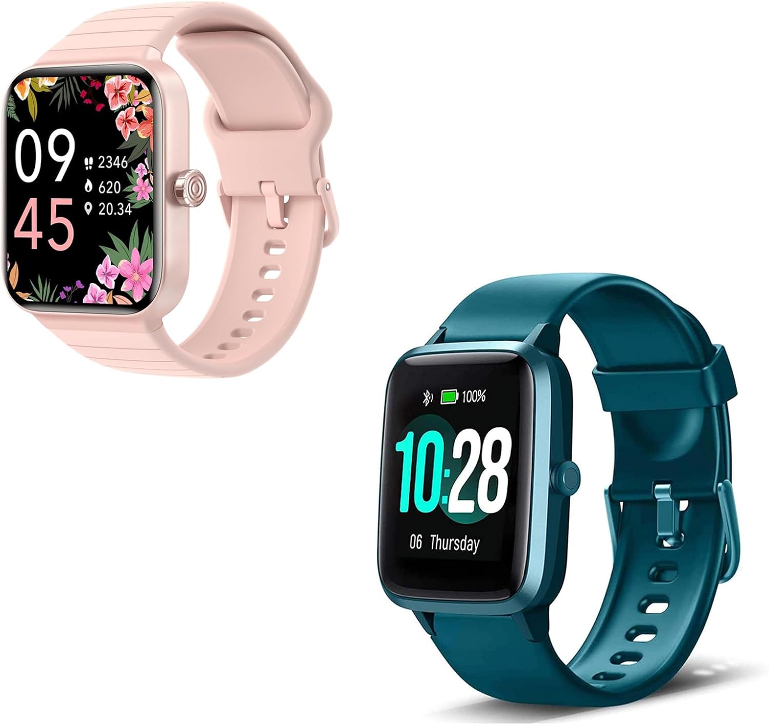 Fitpolo Smart Watch Women, 1.8'' Fitness Watches Call Alexa