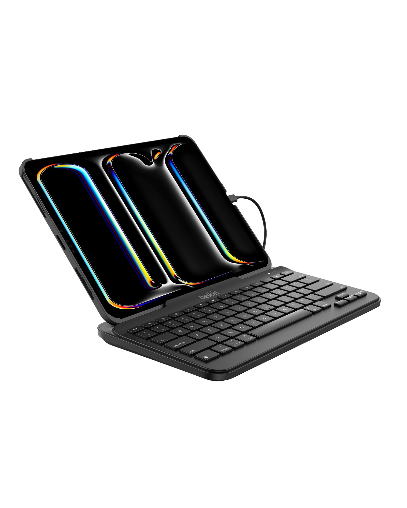 Amazon.com: Belkin B2B130 Wired Tablet Keyboard with Stand and
