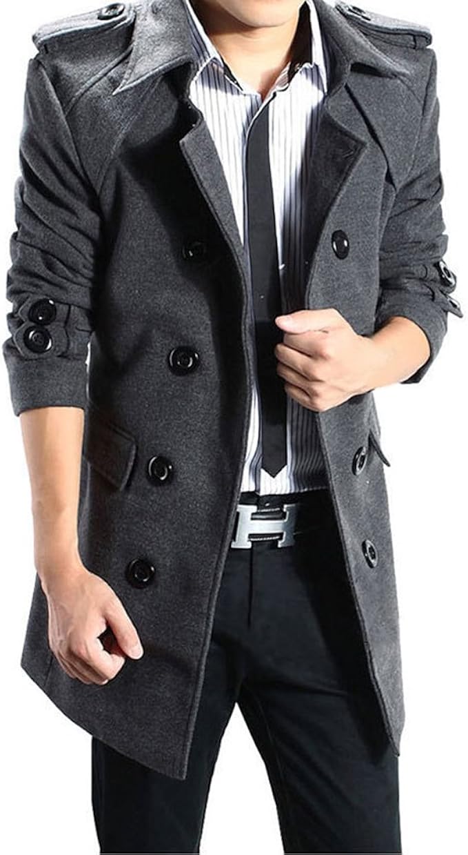 Amazon ネルロッソ Nerlosso ピーコート Pコート メンズ コート ショート メンズコート メンズピーコート カジュアル ビジネス Cmh247 コート ジャケット 通販