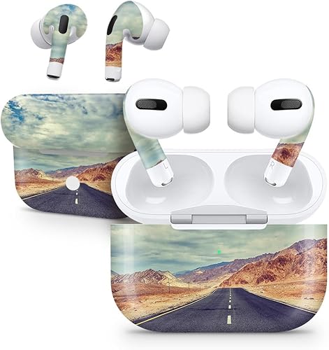 Miniatura 17 de DesignSkinz - Compatible con AirPods Pro 2 - Calcomanía protectora de vinilo resistente a los arañazos - Lindo astronauta de dibujos animados en el