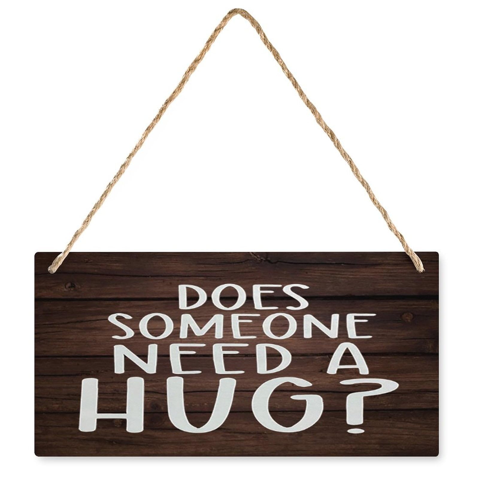 Wooden Sign Does Someone Need A Hug Buddy The Elf Quotes | Home Decor | 12x6 Inch