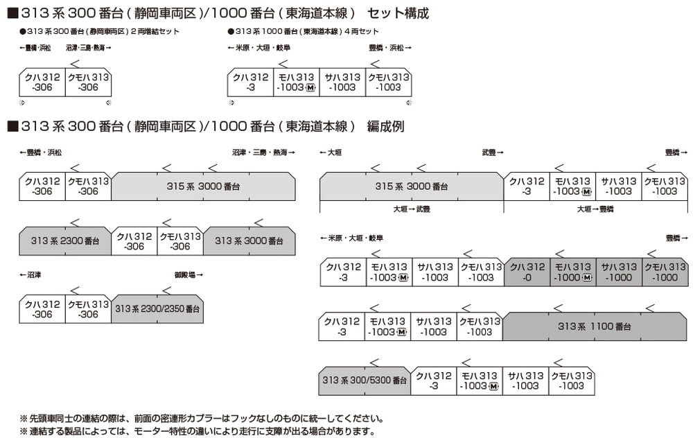 Amazon | カトー (KATO) Nゲージ 313系300番台 (静岡車両区) 2両増結