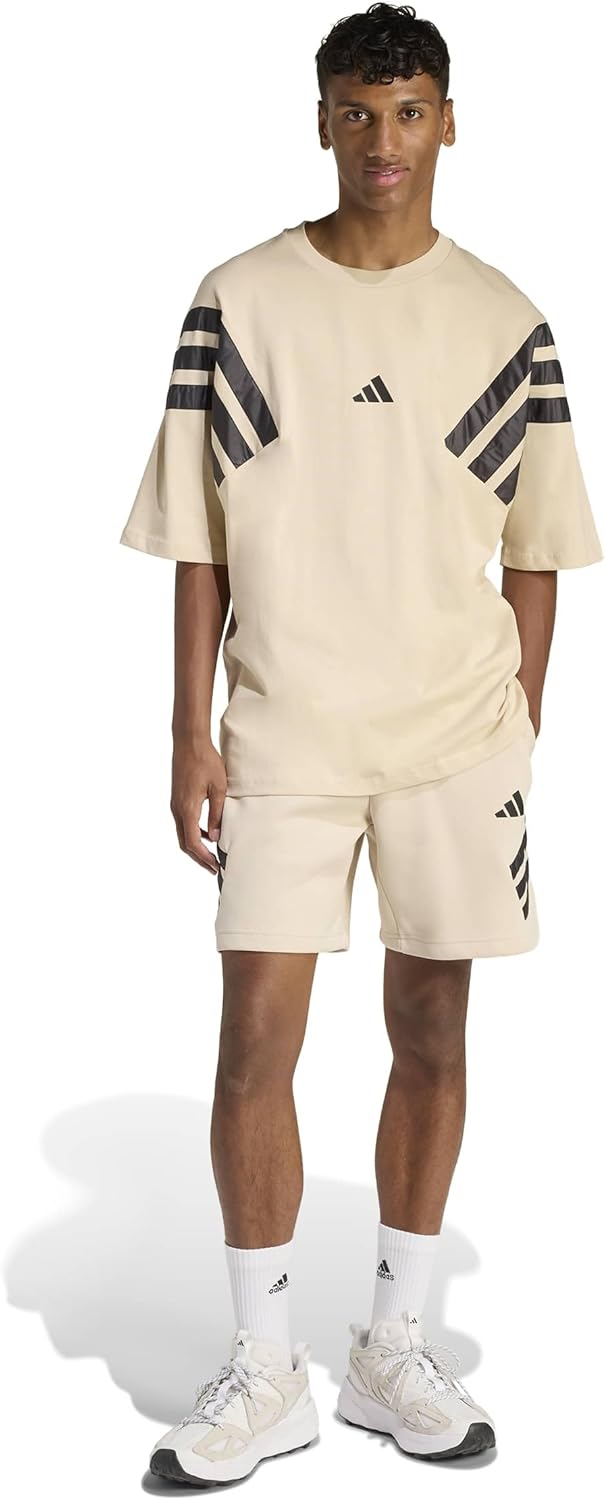 adidas Mens Future Icon 3-Stripes Woven Shorts - Image 2