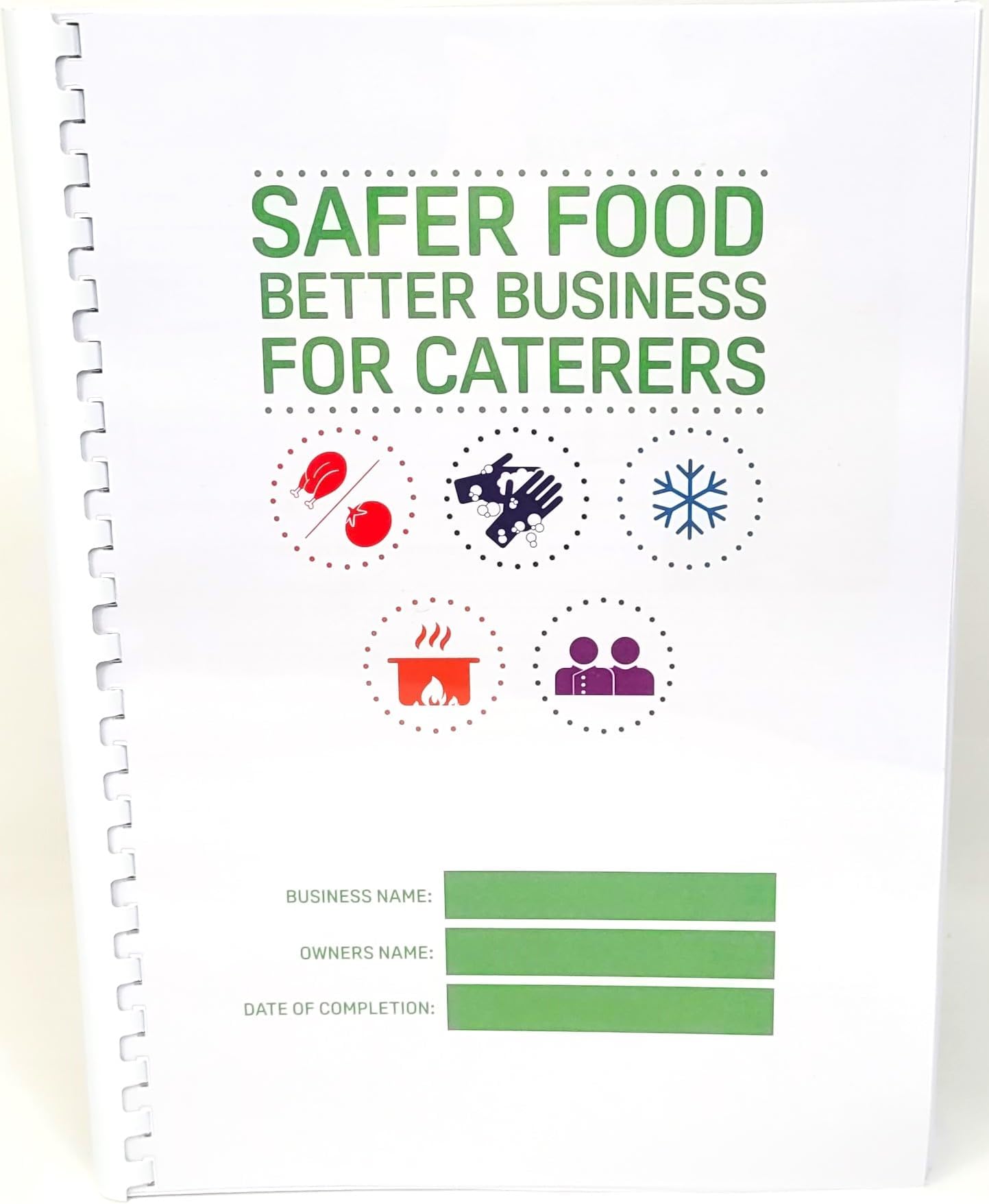 Updated 2026 Safer Food Better Business For Caterers Restaurants Takeaways Bistro's Pubs Cafes and Small Catering Businesses SFBB + 13 Month Diary