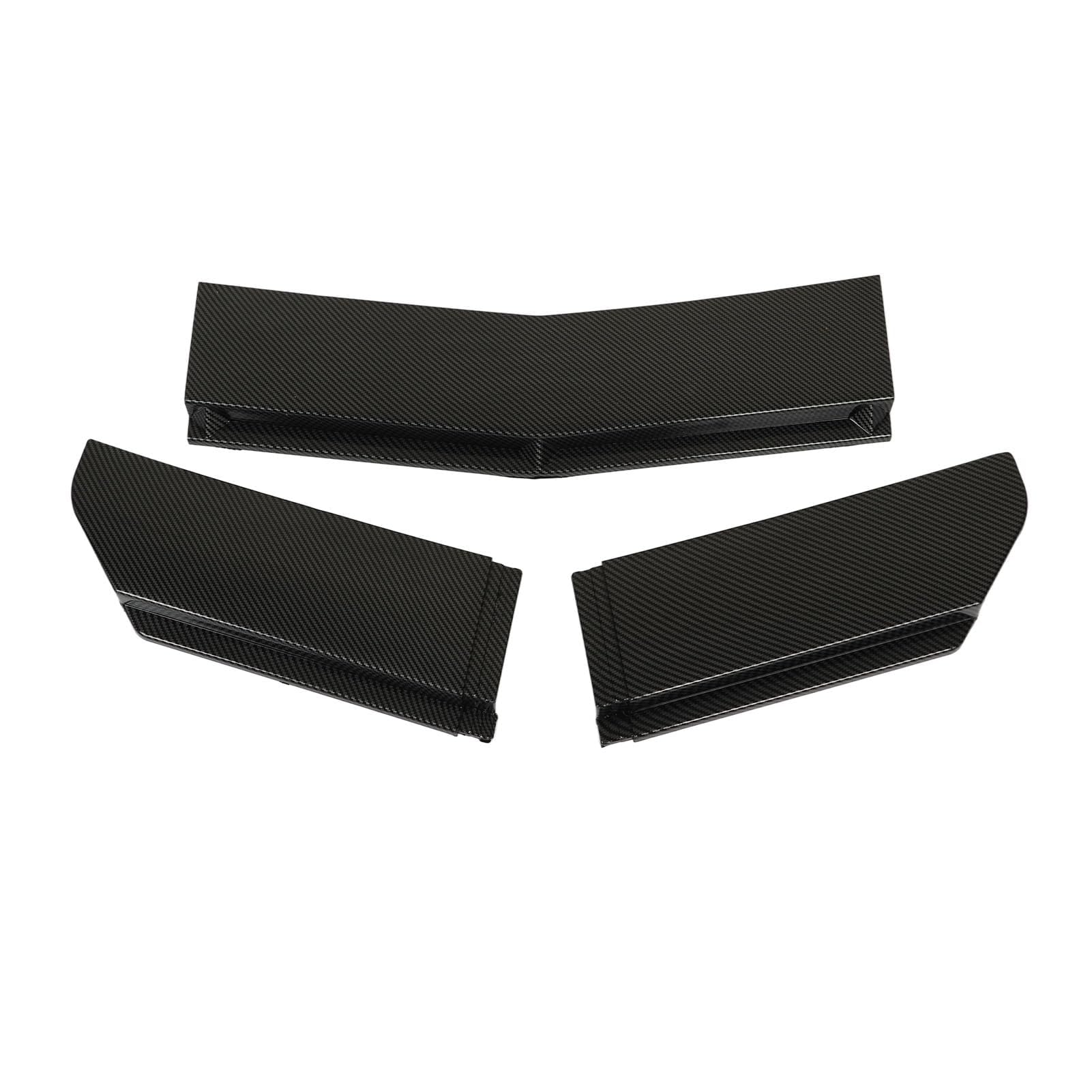 Splitter per Labbro del Paraurti Anteriore per Auto, Splitter per Spoiler per Paraurti Anteriore da 5 Pezzi da 110 a 140 Cm Kit Corpo per Labbra Universale per Auto per la (stile