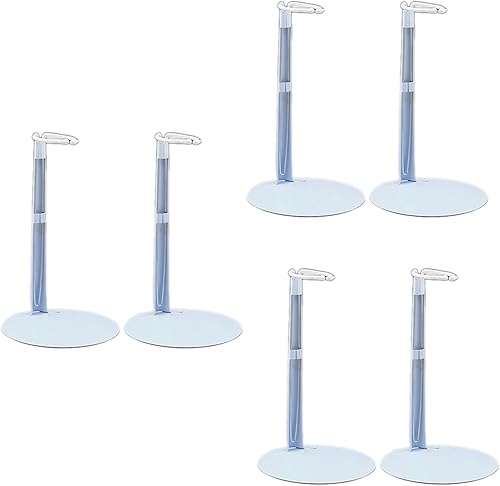 Miniatura 5 de BANBERRY DESIGNS Juego de 3 soportes de muñeca ajustables de 5 pulgadas de color blanco y vinilo que se expande de aproximadamente 5 34 pulgadas a 9