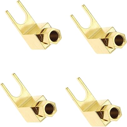 OTOTEC Adattatore Rame Placcato Oro per Cavi Audio Pezzi OTOTEC Adattatore Rame Placcato Oro per Cavi Audio Pezzi