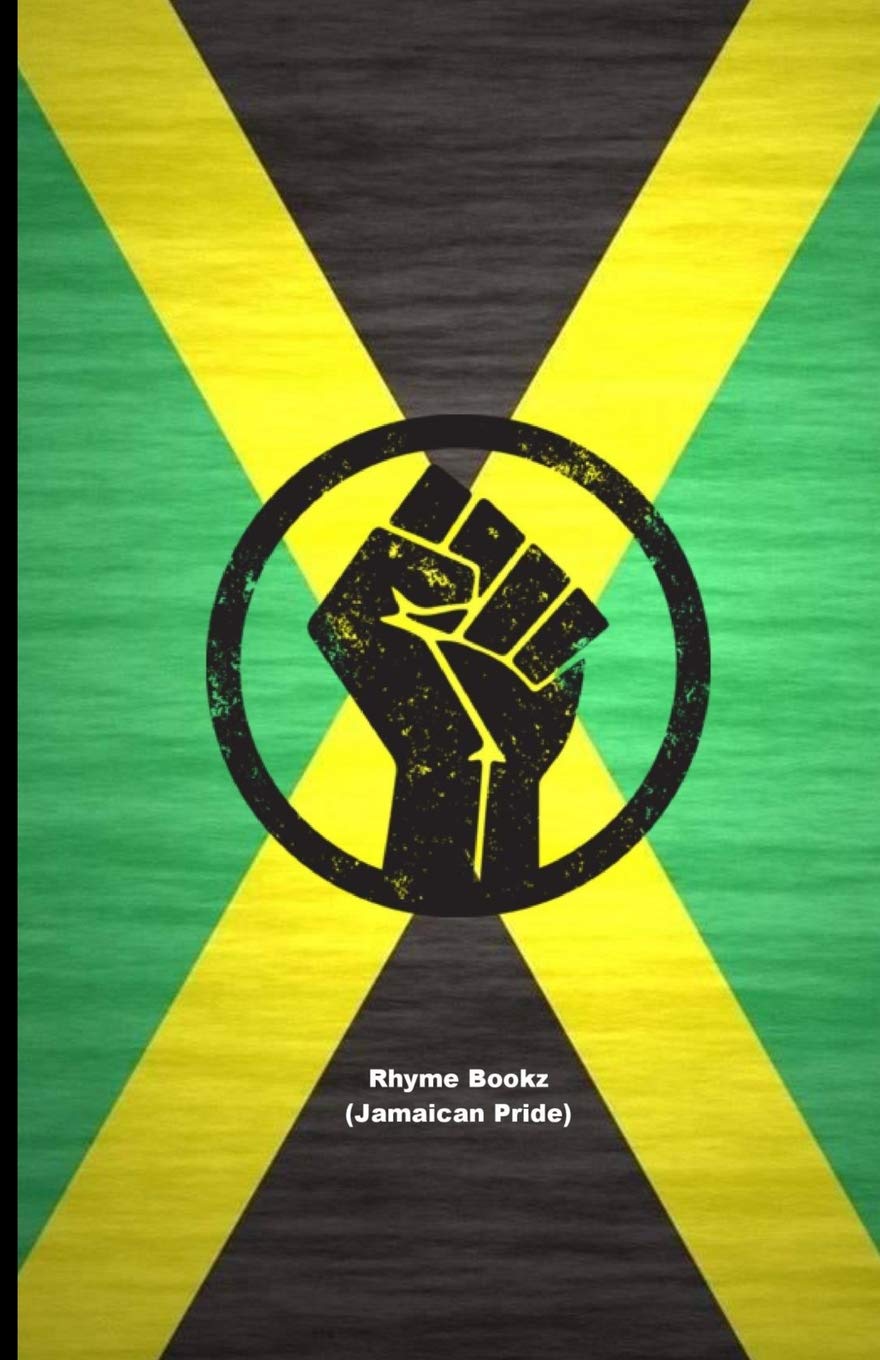 Rhyme Bookz carnet de notes Jamaican Pride bloc-notes pour rimes et poésie