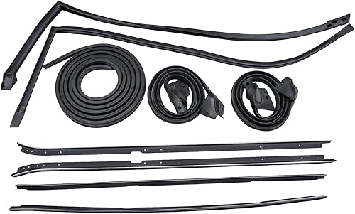SAVYSPEDY Kit de sellos de burlete compatible con Regal Cutlass RWD 1981-1988 2 puertas G-Body