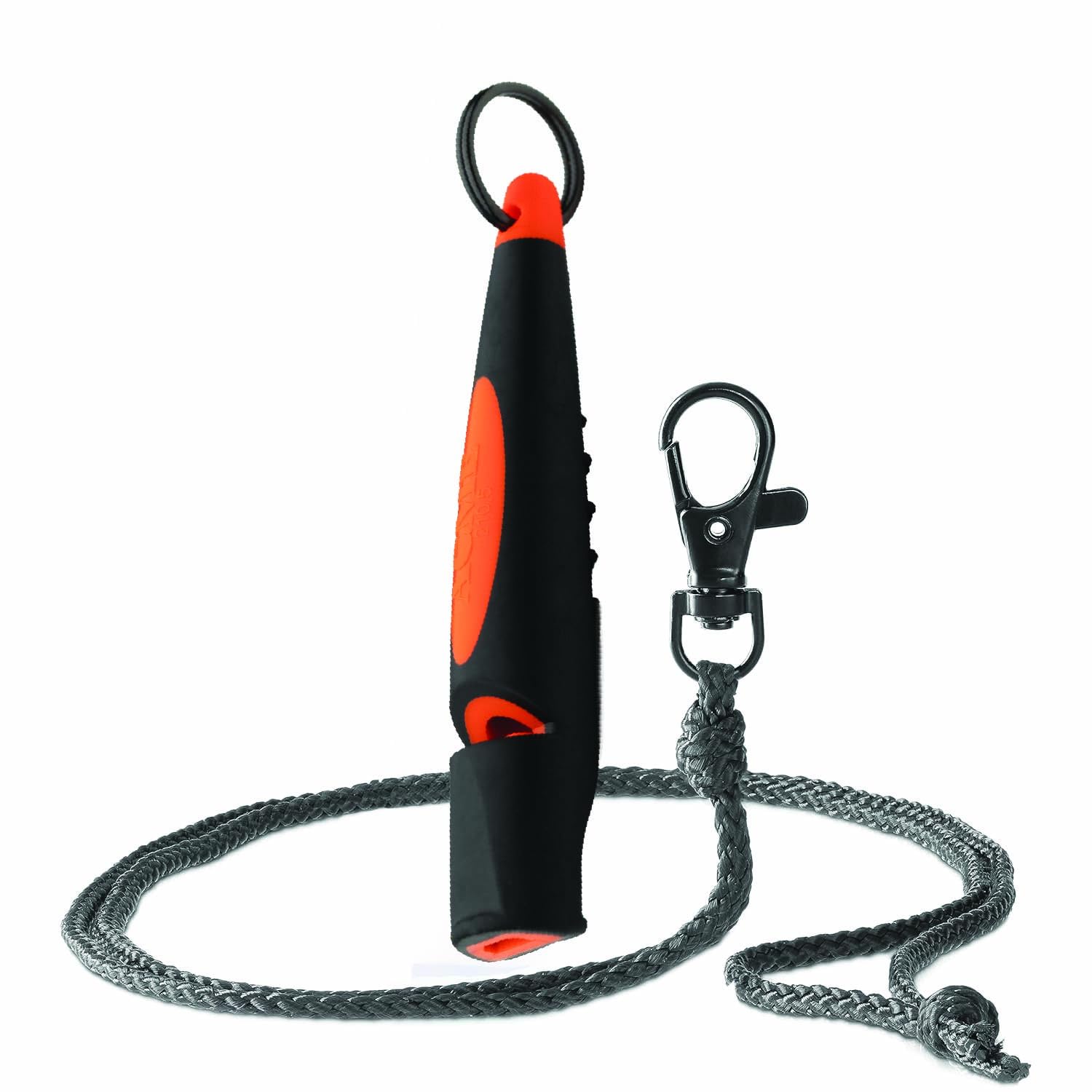 ACME 210.5 Alpha Dog Whistle Black/DG Orange, 6200Hz Gundog & Spaniel Training Whistle for Recall, Flushing & Obedience, With Lanyard, UK Made