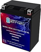 Vista 11 de Mighty Max Battery YB9A-A -12 voltios 9 AH, 130 CCA, batería de motocicleta SLA AGM sin mantenimiento recargable