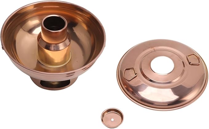 Olla de acero inoxidable 410 color rose gold para hot pot miniatura 5