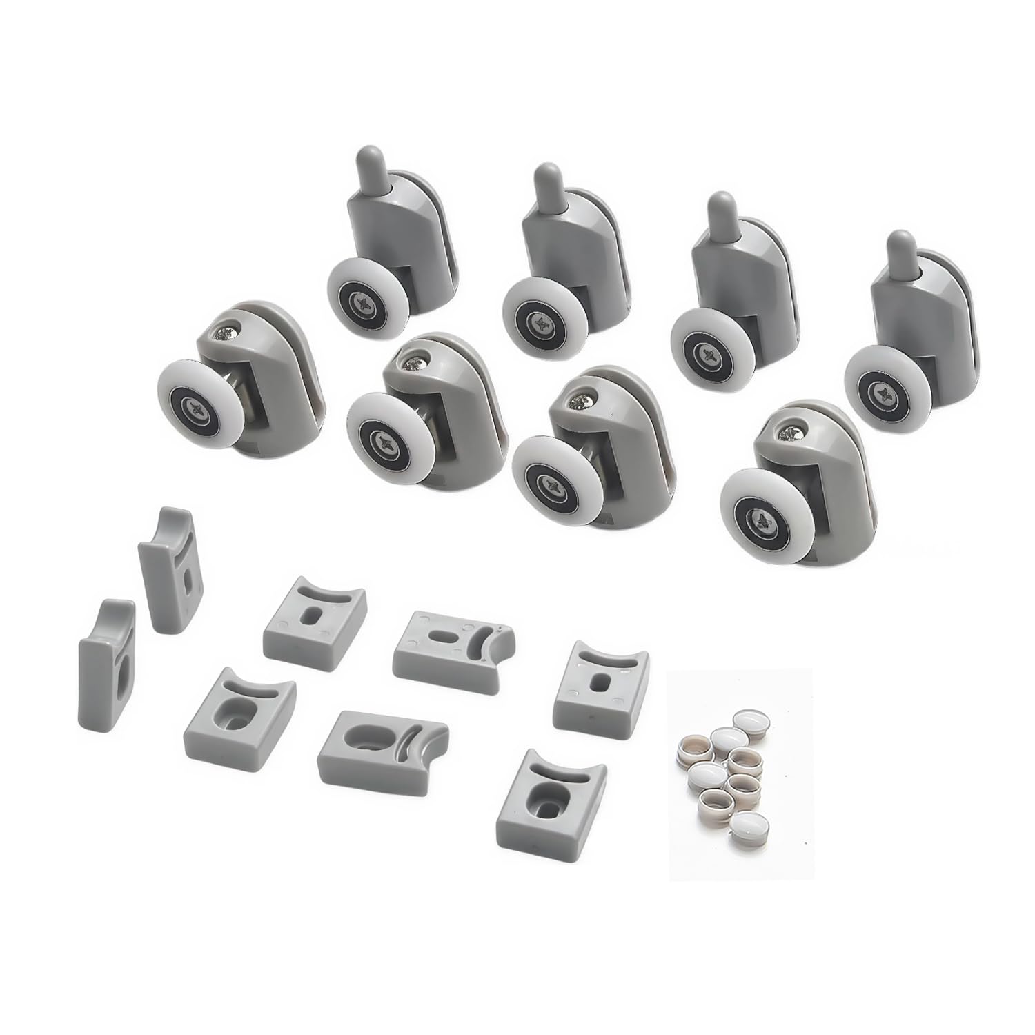 Dekotech Mini Amazon.com: DekoTech Shower Door Rollers – Set of 8 – 23mm Diameter ...