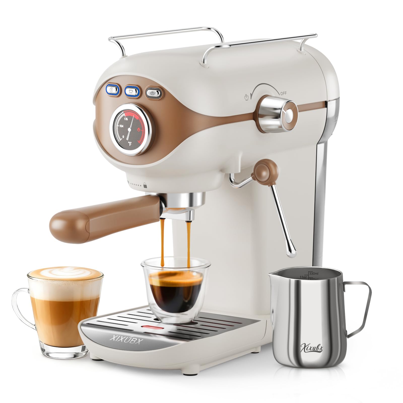 XIXUBX Espresso Machine White