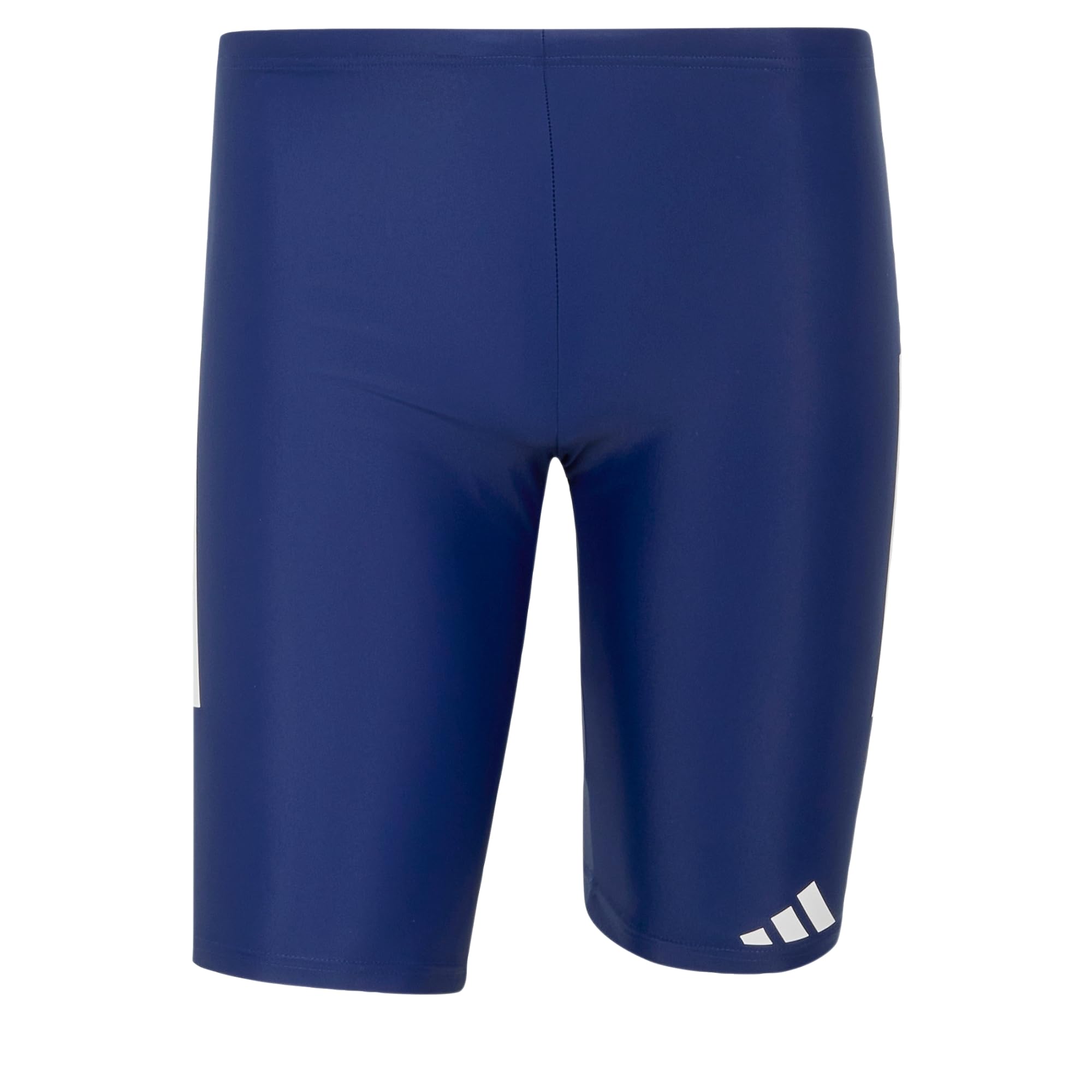 adidas Men's 3S Swim Jammers Swimwear, Dark Blue/White, 32