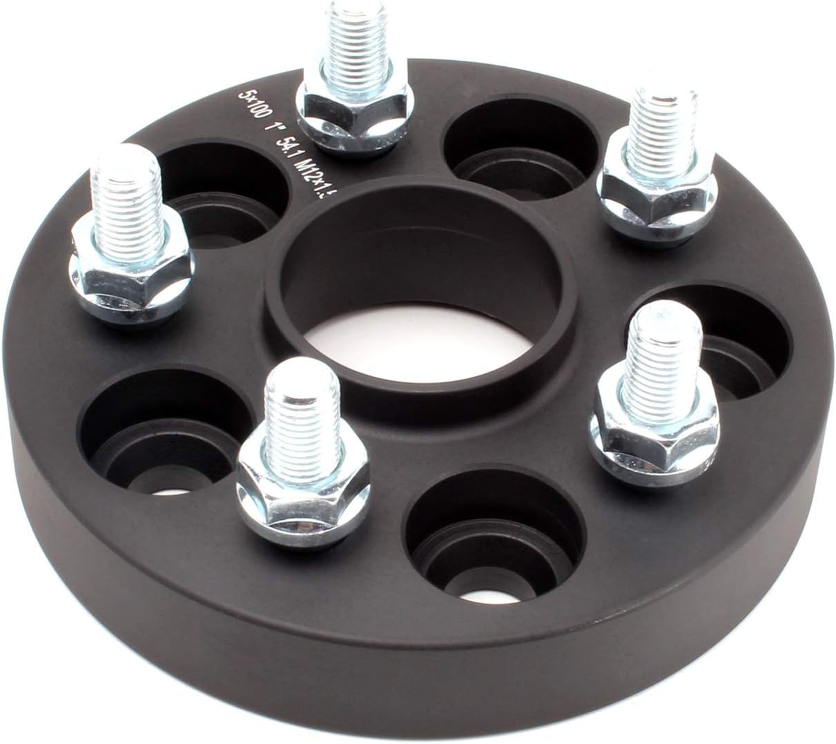 Hubcentric Wheel Spacers 5x100 with M12x1.5 Studs 54.1 mm Bore 1 inch 4pcs Compatible for Toyota Corolla 2003-2025 Lexus CT200H 2011-2017 Scion TC 2004-2010