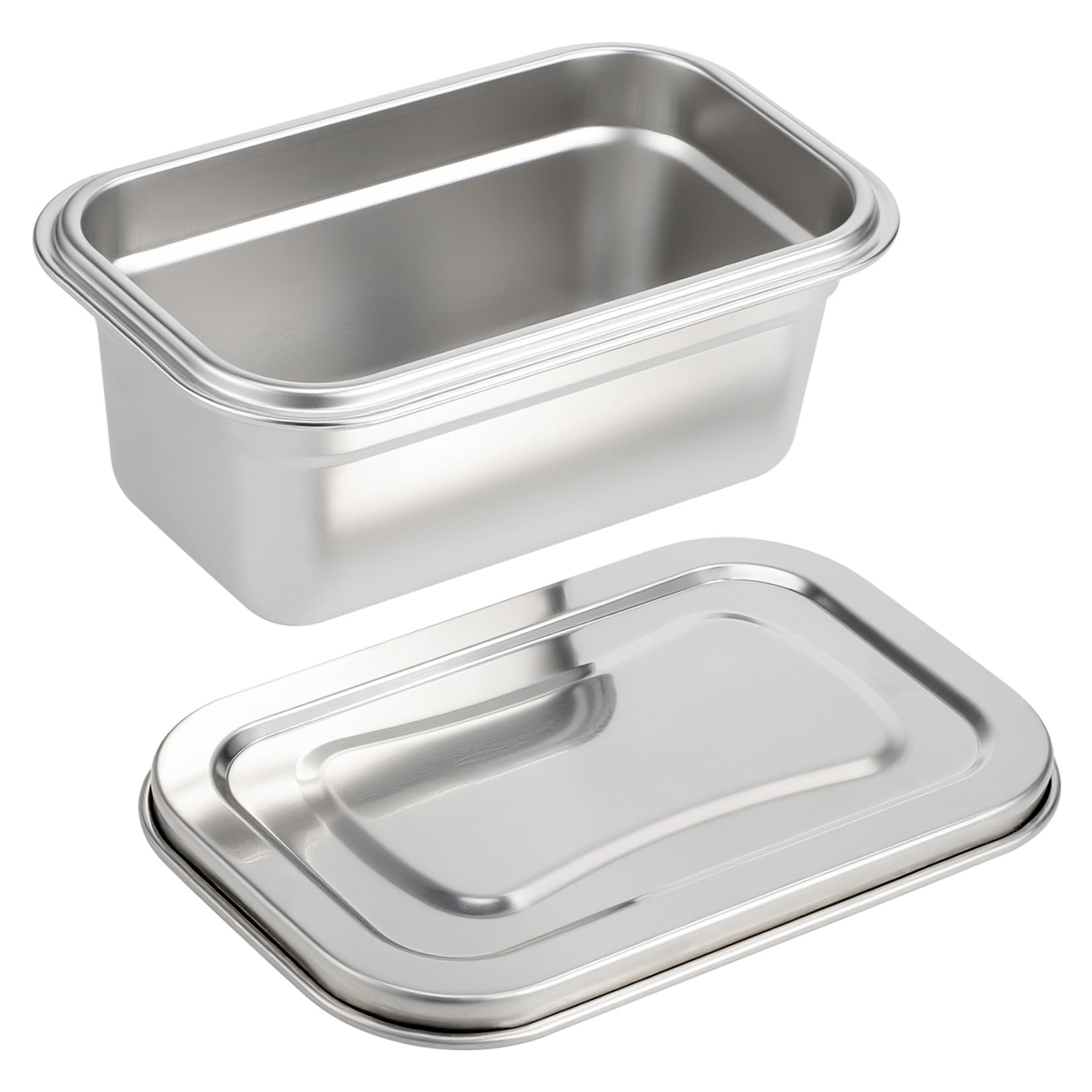 TOYANDONA Edelstahl Gefrierbox Auslaufsicher 720ml für Selbstgemachtes Eis